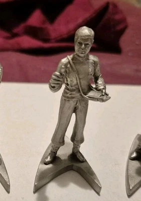 Figura de peltre vintage 1993 Star Trek TOS DR McCoy 2" de Rawcliffe RF 1769 Foto 1 de 4