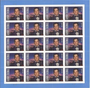 US Stamp - 2012 Danny Thomas - Sheet of 20 Forever Stamps #4628 - Picture 1 of 1