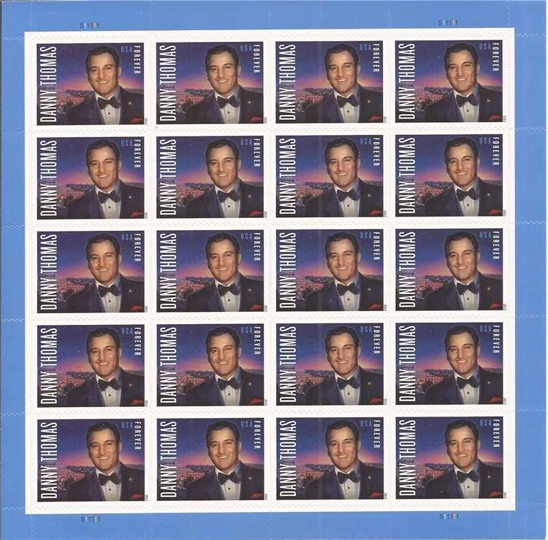 US Stamp - 2012 Danny Thomas - Sheet of 20 Forever Stamps #4628 - Image 1 of 1