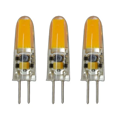 G4 Lot de 3 mini-ampoules LED à intensité variable Culot G4 En silicone gel d... - Photo 1/4