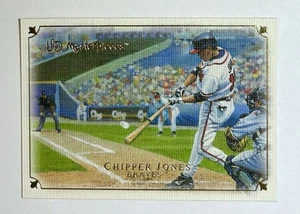 UD Masterpieces #79 Chipper Jones 2007 - Imagen 1 de 10
