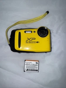 Cámara digital Fujifilm XP130 Fine Pix impermeable a prueba de golpes amarilla - Imagen 1 de 7