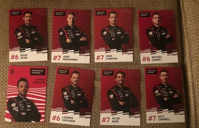 Juego de 70 postales diferentes de conductor de carreras de coches Foto 1 de 4