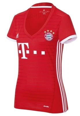 Trikot Damen Adidas FC Bayern 2016-2017 Home I Heim FCB + Spielernummer - Bild 1 von 4