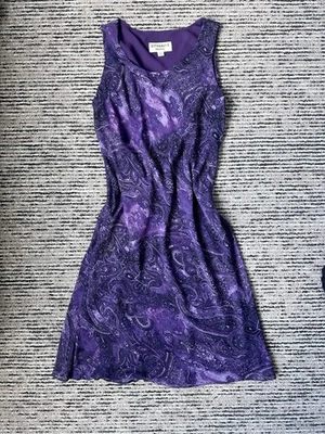 Vintage Purple Studio 1佩斯利连衣裙 — 第 1/3 张图片