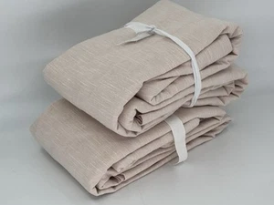 New Set/2 Pottery Barn Kids Evelyn Blackout Curtains 44x84 ” Blush Small Flaw - Picture 1 of 7