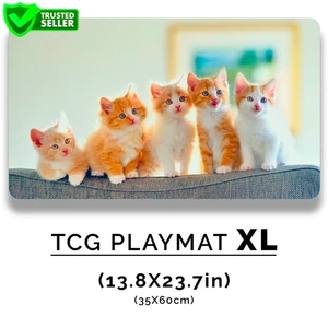 Playmat XL da Gioco - 35X60cm - Tappetino Mouse Desk Mat – ANIMALI  – ID0072 - Imagen 1 de 3