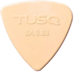 Original TUSQ Gitarren-Plektren 0,88 mm Bi-Winkel warmer Ton - 48 Stück PQP-0488-V48 - Bild 1 von 1