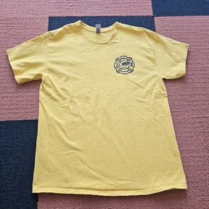 West Sayville fliegende Holländer T-Shirt Erwachsene Large gelb Grafik Junioren WSFD X7 - Bild 1 von 8