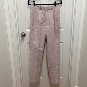 Crimson Tide St. Berg Seersucker Alabama State Pants - Size 30 - Picture 1 of 10