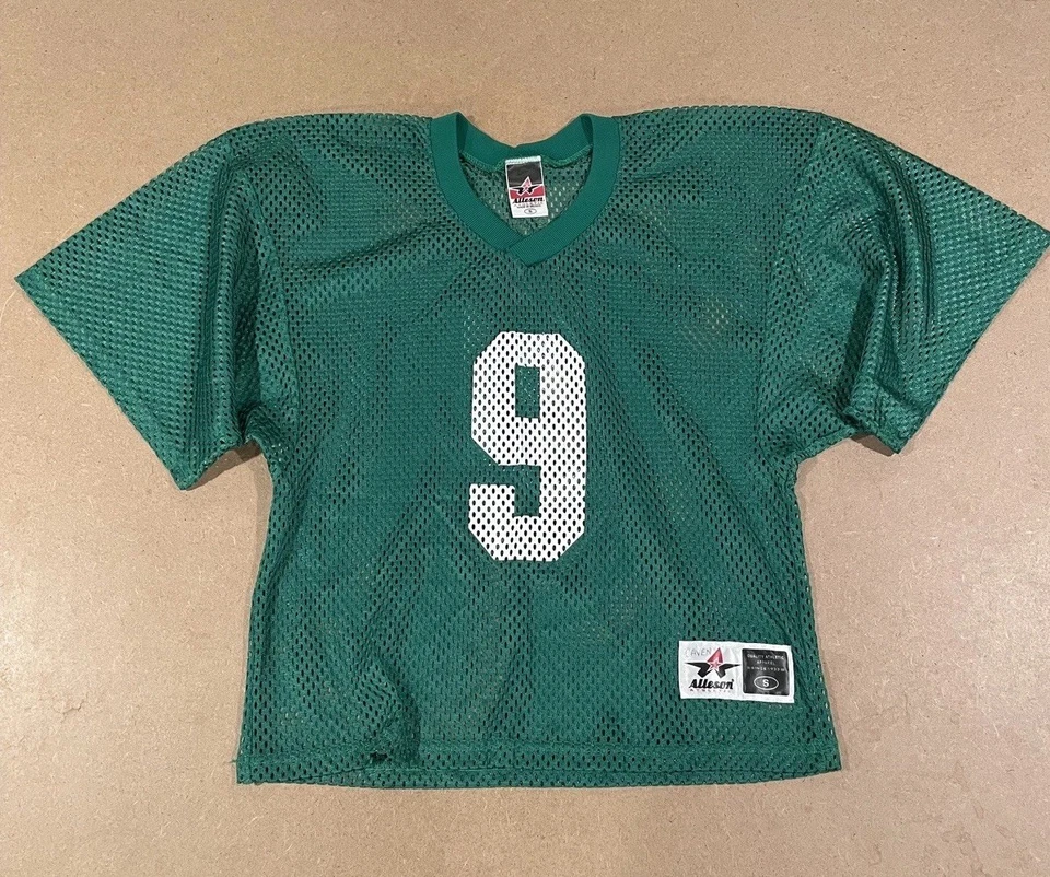 Alleson 运动练习球衣 - 足球男式深绿色小号 9 号 — 第 1/4 张图片