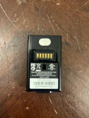 微软 Xbox 360 黑色充电电池组原始设备制造商 X801982-020 K23 — 第 1/4 张图片