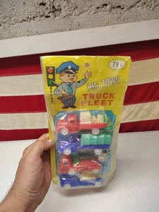 Vintage Big Town Truck Fleet Toy Set New Old Stock - Picture 1 of 22