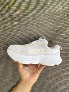 Hoka one One Bondi 8 bianco taglia 11 B da donna - Foto 1 di 8