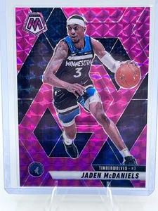 Mosaico Panini Jaden McDaniels 2024 #101 rosa/175 - Imagen 1 de 2
