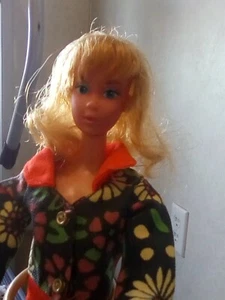 1966 Walking Barbie, Doll in Orange dress. - Picture 1 of 8