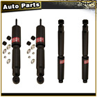 Shocks 4Pcs Kyb Excel-G Shocks Front & Rear For 1998 Frontier