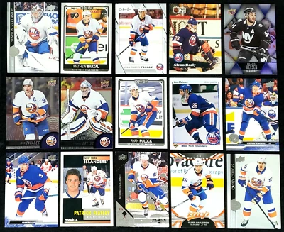 NY Islanders Vintage + Modern NHL Card Lot - 30 RAW VG-MINT - Insert / Holo ++ - Image 1 of 4