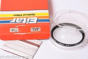 Filtro foto schermo incrociato 62mm CS4 4Pt effetti speciali - Eitar Japan - NUOVO G2 - Foto 1 di 2