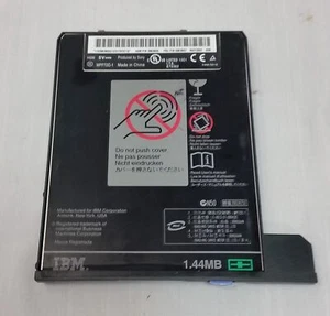 IBM Removable Thinkpad 1,44mb 3,5" Diskettenlaufwerk 08K9605 08K9607 MPFC72C-1 - Bild 1 von 7