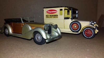 MATCHBOX MODELS OF YESTERYEAR Y11,1936 LAGONDA ,Y5 1927 TALBOT VAN GOOD CONDITIO - Image 1 of 4