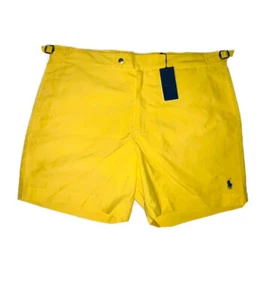 Polo Ralph Lauren 6-Inch Monaco Swim Trunk Yellow Men's Size 42 - Picture 1 of 9