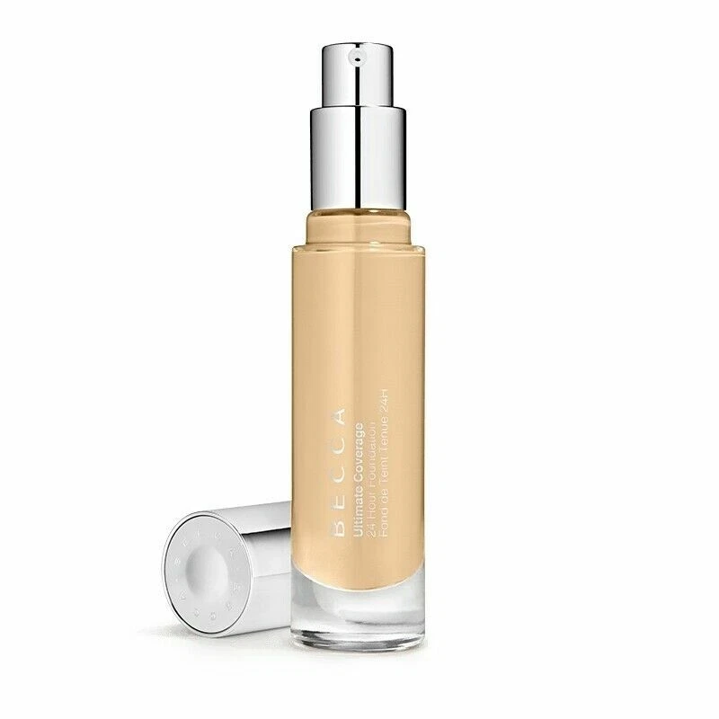 BECCA Ultimate Coverage 24-Hour Foundation Face Make-Up LINEN 1oz 30ml NIB - Image 1 of 1