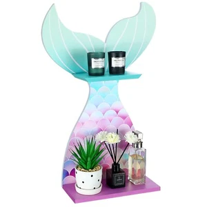 Bencailor Wall Decor Shelf Bedroom Hanging Shelf Wall Mounted Wooden Floating... - Picture 1 of 7