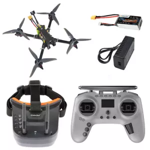 DIY F215 FPV Racing Drone Built-in OSD Betaflight 45A 4in1 ESC Ratel 2 Camera - Picture 1 of 16