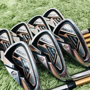 Left Hand Katana Golf Clubs Irons Sword Lefty Iron LH SR -Flex 6-9 Pw Aw Sw 7pcs - Picture 1 of 24