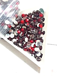 ~1440 Ss20 non hotfix CRIMSON RED JEWEL Acryl KRISTALL STRASS Perle - Bild 1 von 1