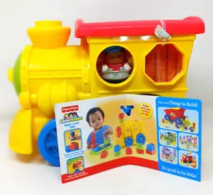 Constructores Stack n Sort TREN Little People Fisher Price 2009 N5998 Edificio #SB3 - Imagen 1 de 12