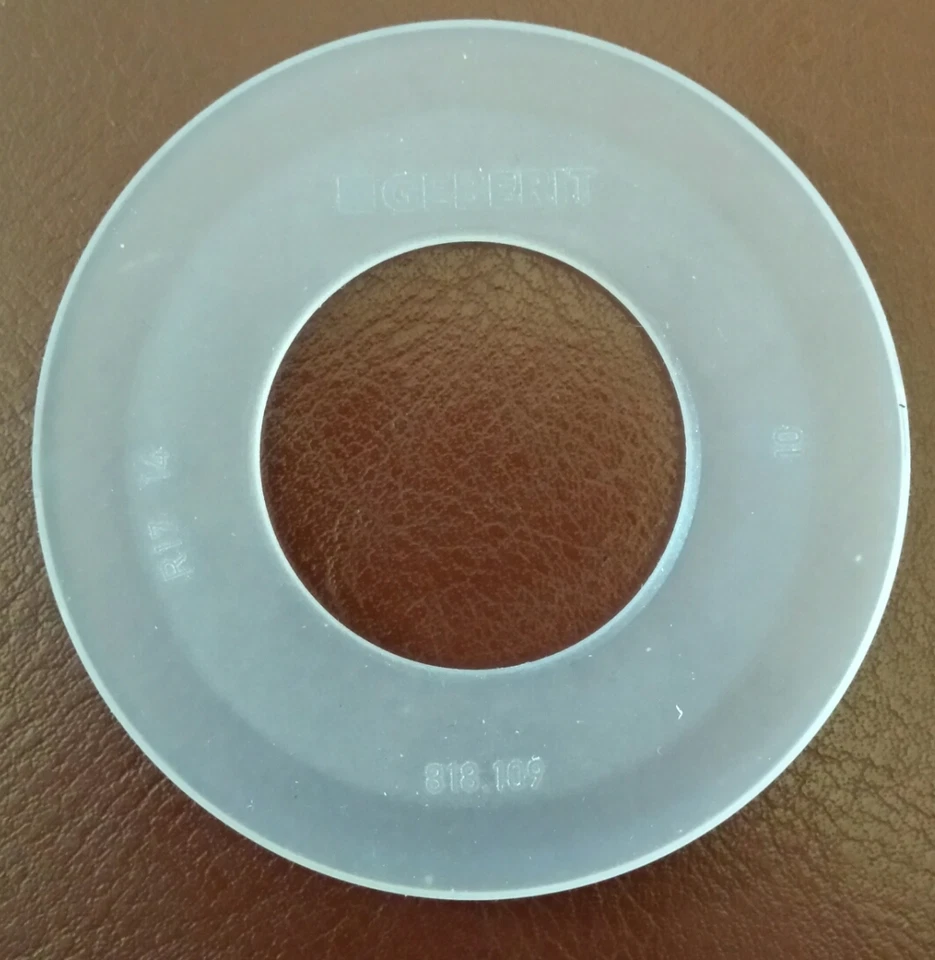 GEBERIT GUARNIZIONE PER CAMPANA CASSETTA WC INCASSO 110.700  ESTERNA TWICO AP123 - Immagine 1 di 1