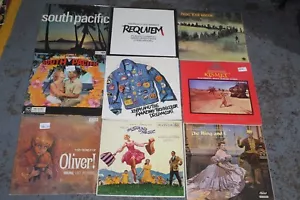 9 X Job Lot Bundle OF FILM & MUSICAL SOUNDTRACK Music 12' Vinyl Records - A71 - Foto 1 di 5