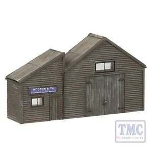 42-268 Scenecraft N Gauge Low Relief Weather Boarded Warehouse - Picture 1 of 1