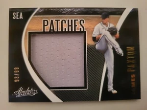James Paxton 2021 Panini Absolute Patches Card 93/99 - Picture 1 of 2