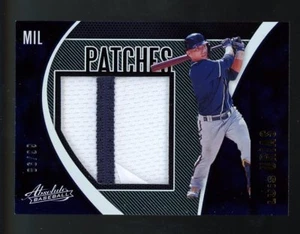 2018 parches absolutos Panini #PAT-UR verde Luis Urias #'d/99 casi como nuevo o mejor - Imagen 1 de 2