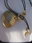 Mikey BNWT late 1990's short necklace gold tone