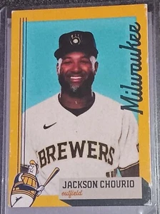 2024 JACKSON CHOURIO MILWAUKEE BREWERS POLICE ROOKIE CARD MLB BASEBALL RARE - Picture 1 of 2