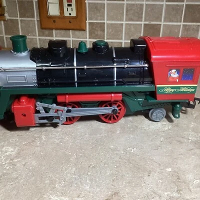 Eztec G Gauge HOLIDAY EXPRESS  ENGINE /LOCOMOTIVE  - Replacement- WORKING - Image 1 of 4