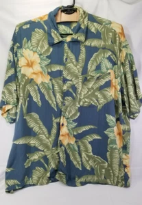 VINTAGE SAMSON CARIBBEAN BEACH WEAR TROPICAL HAWAIIAN STYLE SHIRT L - Picture 1 of 3