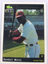1991 Sumter Flyers-Classic BEST Minor Lg Baseball Card-Rondell White
