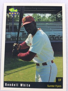1991 Sumter Flyers-Classic BEST Minor Lg Baseball Card-Rondell White