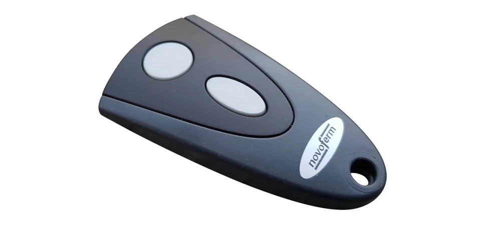 Tormatic Novoferm 502 Handsender Novomatic Vivotron MAX43-2 Funk Sender schwarz - Bild 1 von 1