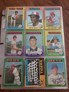 1975 TOPPS BASEBALL YOU PICK #8 - #644 ****FREESHIPPING****
