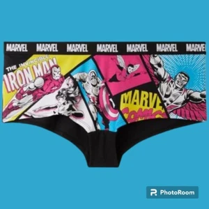 5X 28W Torrid Avengers Panty Cotton Boyshort Marvel Iron Man Captain America mid - Picture 1 of 7