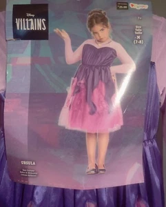 Disguise Disney Villains Ursula Costume Child Size Med 7-8 - Picture 1 of 11