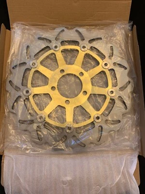 NUEVO rotor de freno delantero de acero inoxidable para KAWASAKI ZR250 1991 y más WDZC909GOL Foto 1 de 4