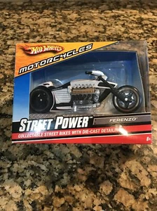 Neu Hot Wheels Motorcycles Street Power Rennrad Ferenzo Mattel 2008 Die Cast - Bild 1 von 7