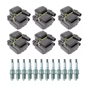 Bosch 2 Ignition Coil NGK 12 V-Power Spark Plug Kit For Crossfire C280 E320 V6 - Picture 1 of 1